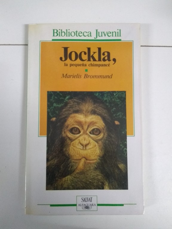 Jockla, la pequeña chimpancé