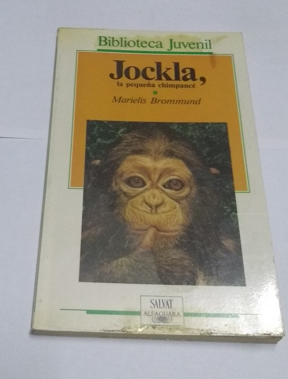 Jockla, la pequeña chimpancé