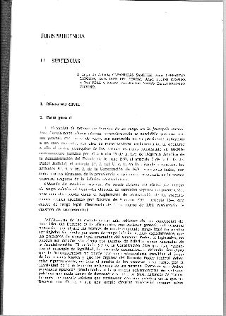 JURISPRUDENCIA II. SENTENCIAS. I: DERECHO CIVIL. II: DERECHO MERCANTIL. III: DERECHO PROCESAL.