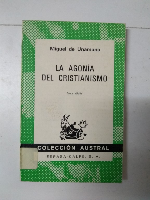 La agonía del cristianismo