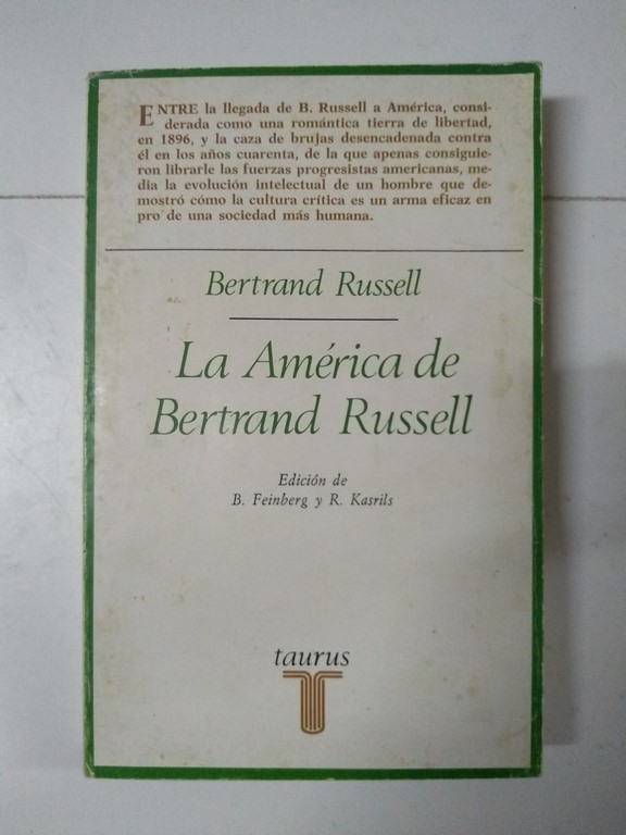 La América de Bertrand Russell