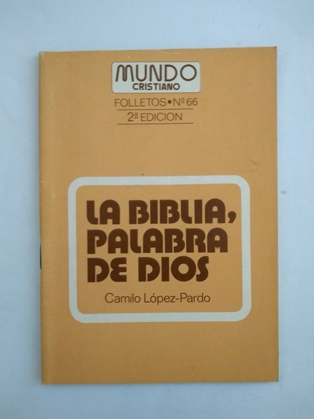 La Biblia, palabra de Dios