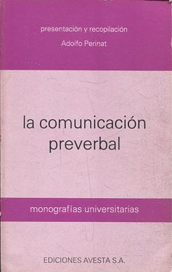 LA COMUNICACIÓN PREVERBAL.
