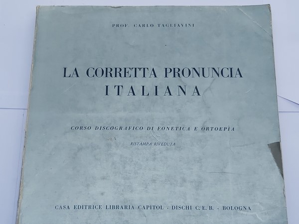 La Corretta pronuncia Italiana