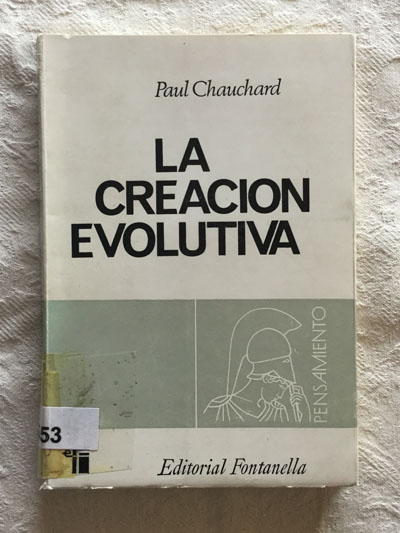 La creación evolutiva