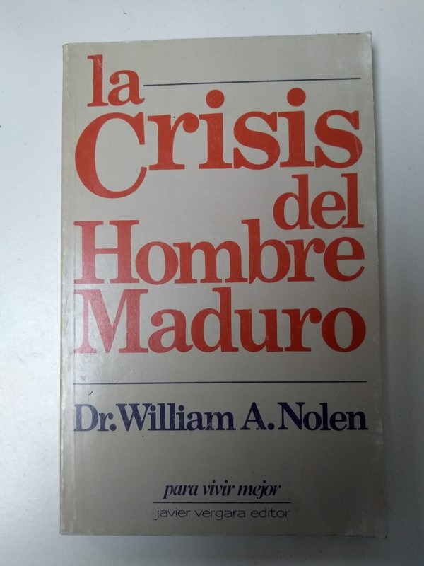 La crisis del Hombre Maduro
