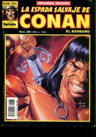 LA ESPADA SALVAJE DE CONAN. Nº 68: EL OTOÑO DE LA HECHICERA.