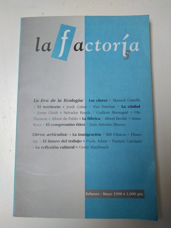 La factoria. Febrero – Mayo 1998
