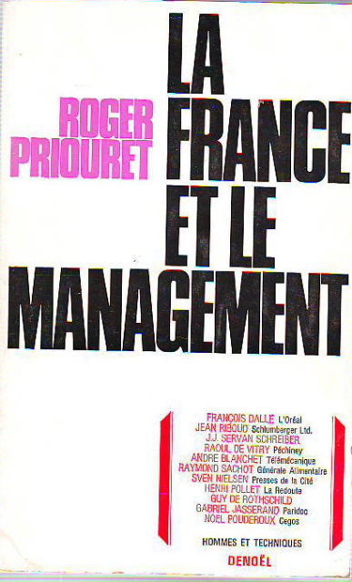 LA FRANCE ET LE MANAGEMENT.