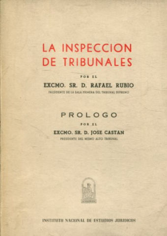 LA INSPECCION DE TRIBUNALES.