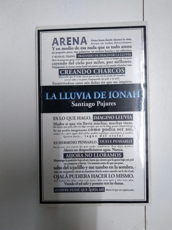La lluvia de Ionah