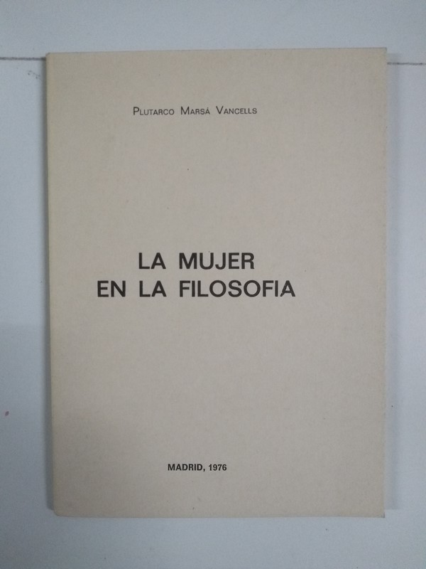 La mujer en la filosofía