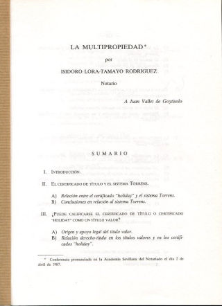LA MULTIPROPIEDAD.
