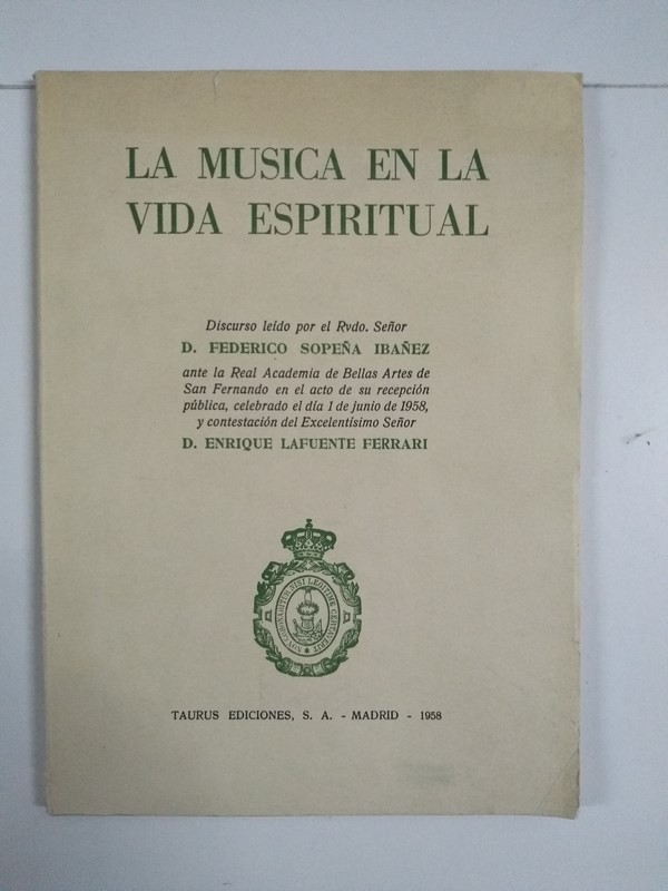 La música en la vida espiritual