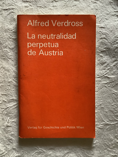 La neutralidad perpetua de Austria