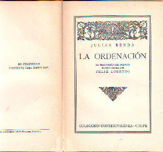 LA ORDENACION.