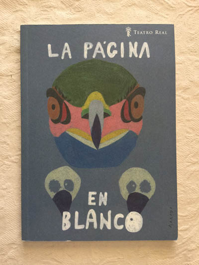 La página en blanco