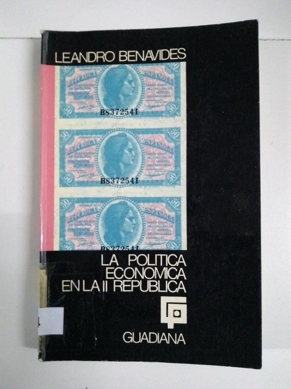 La política económica en la II República