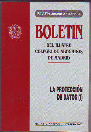 LA PROTECCION DE DATOS (2 TOMOS).