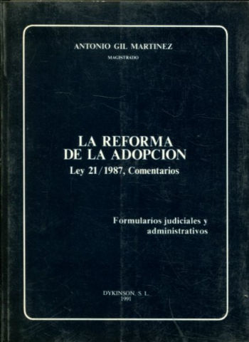 LA REFORMA DE LA ADOPCION.