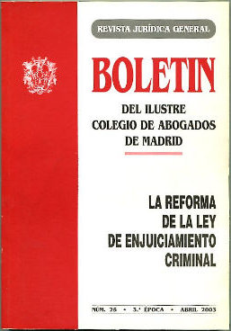 LA REFORMA DE LA LEY DE ENJUICIAMIENTO CRIMINAL.