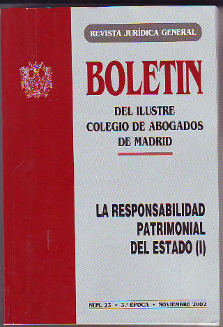 LA RESPONSABILIDAD PATRIMONIAL DEL ESTADO (2 TOMOS).