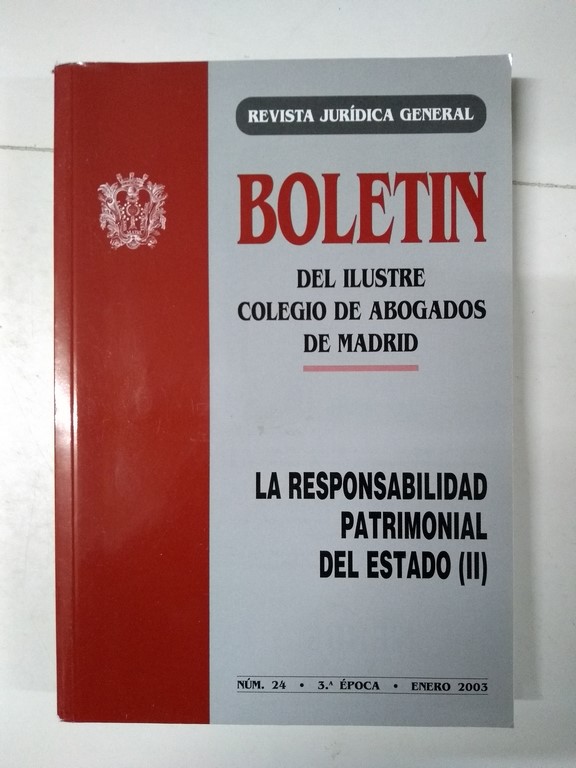 La Responsabilidad Patrimonial del Estado (II)