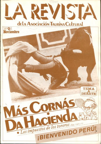 LA REVISTA DE LA ASOCIACION TAURINA CULTURAL. Nº 05.