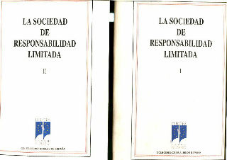 LA SOCIEDAD DE RESPONSABILIDAD LIMITADA (2 TOMOS).