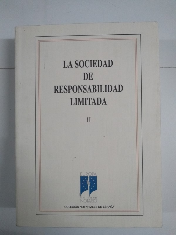 La sociedad de responsabilidad limitada, II