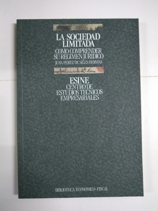 La sociedad limitada