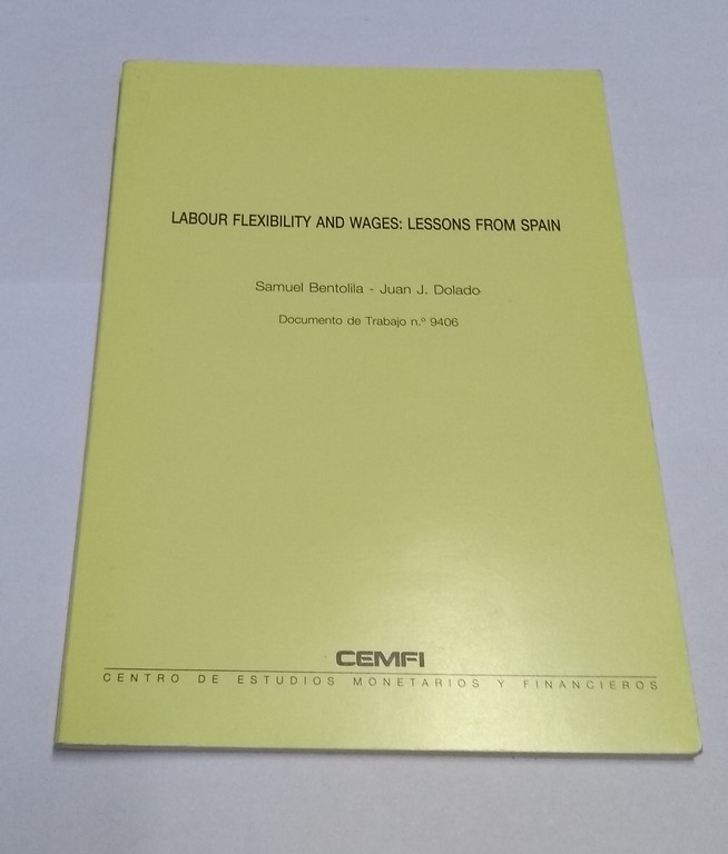 Labour flexibility and wages: Lessons from Spain