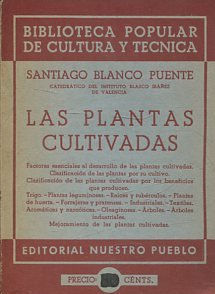 LAS PLANTAS CULTIVADAS.