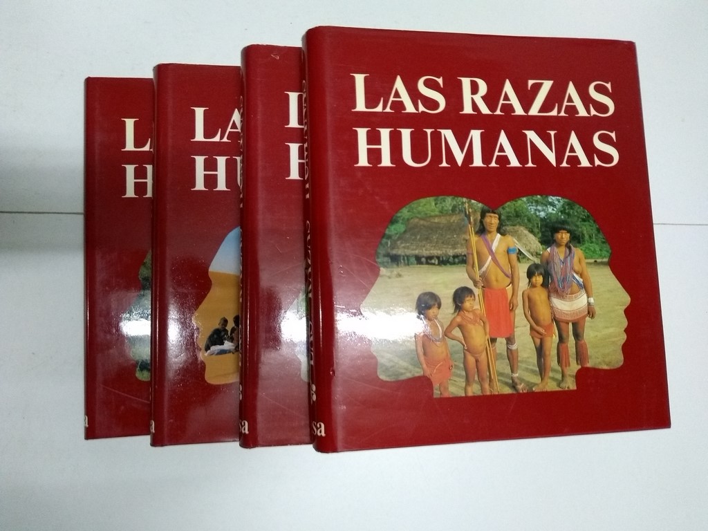 Las Razas Humanas, 4 tomos