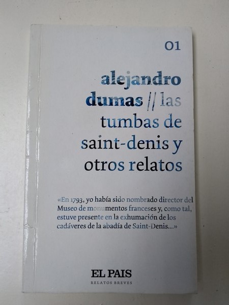 Las tumbas de Saint – Denis y otros relatos