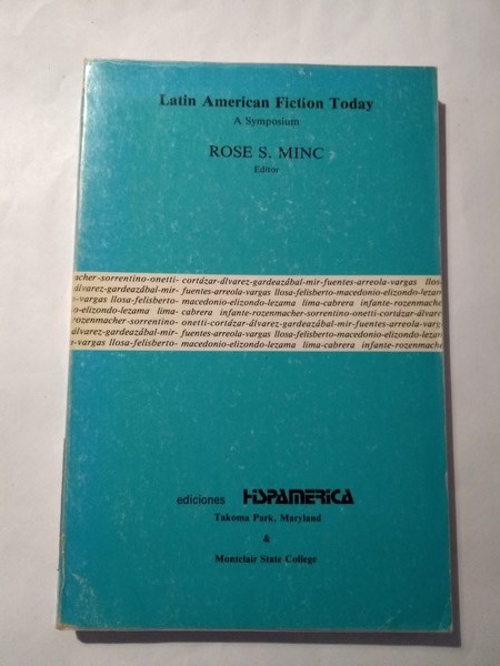 Latin America Fiction Today