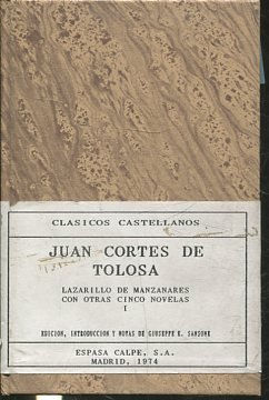 LAZARILLO DE MANZANARES CON OTRAS CINCO NOVELAS I.
