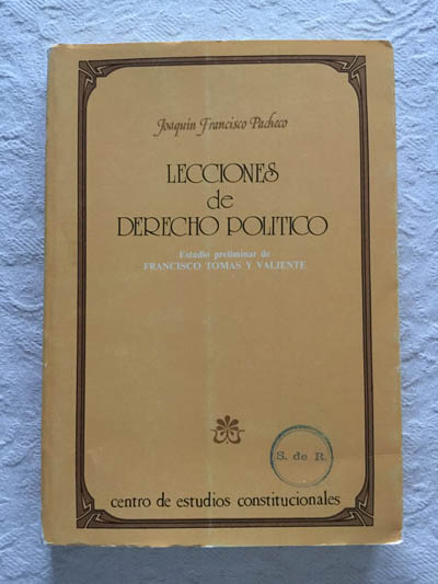 Lecciones de derecho político (5)