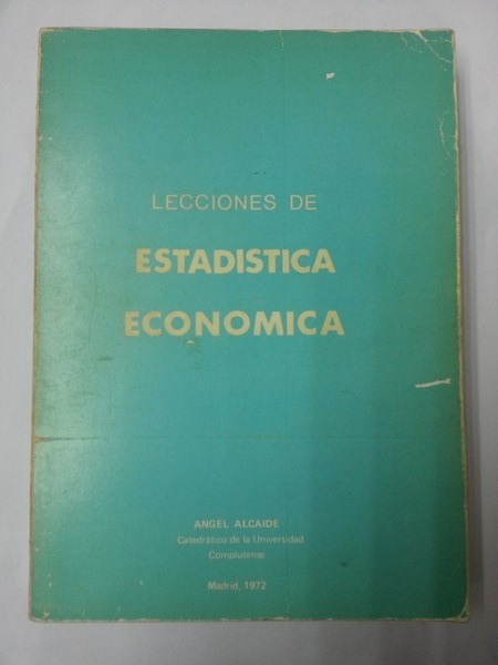 Lecciones de estadistica economica