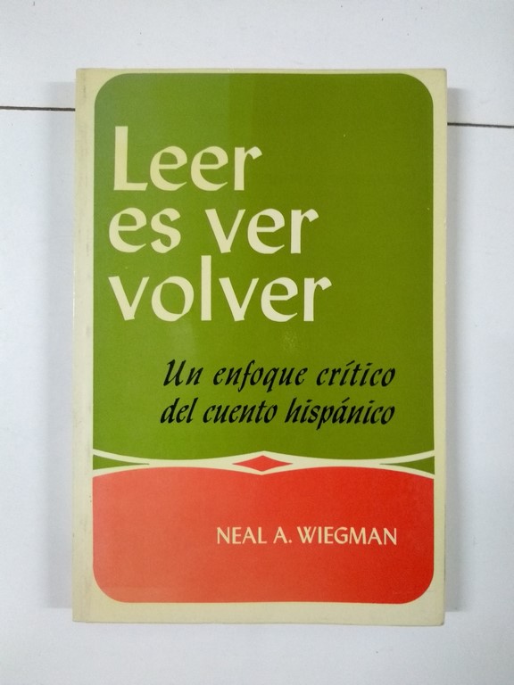 Leer es ver volver