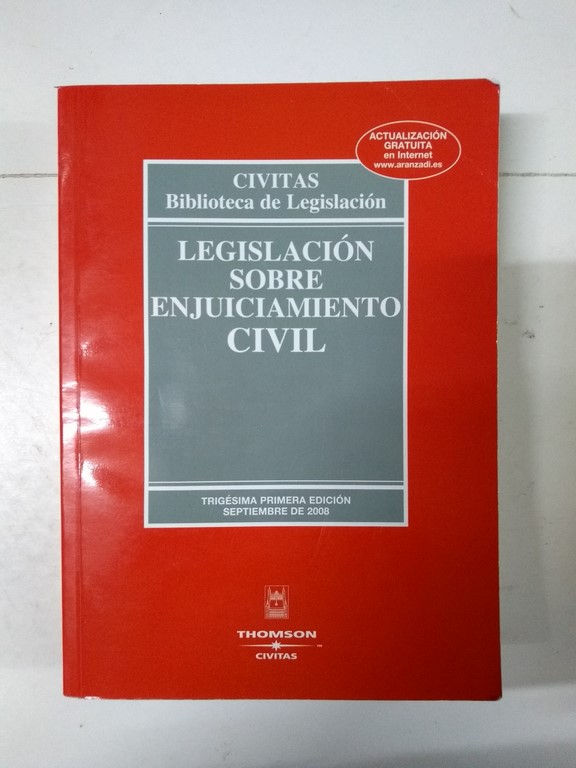 Legislación sobre Enjuiciamiento Civil