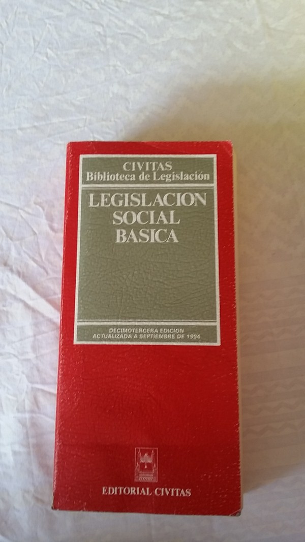 Legislacion social basica