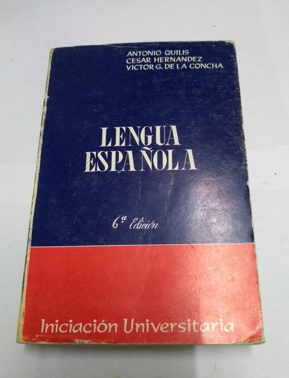 Lengua española