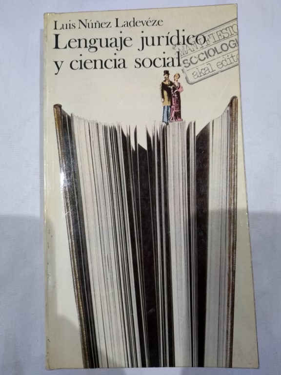 Lenguaje jurídico y ciencia social