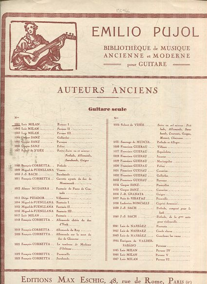 LES VIHUELISTES ESPAGNOLS DU XVIª SIECLE. PAVANEI4.
