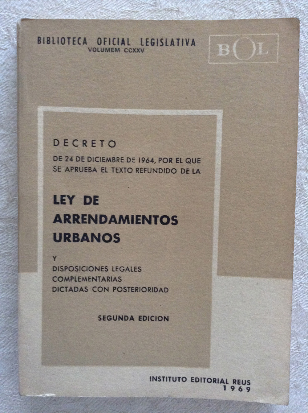 Ley de arrendamientos urbanos