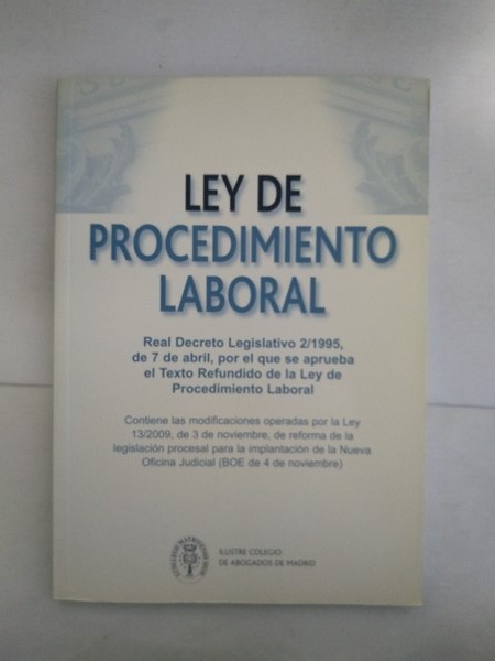 Ley de Procedimiento Laboral