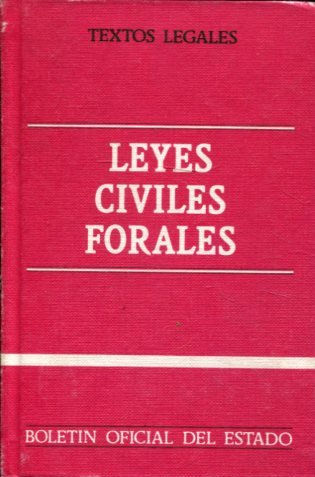 LEYES CIVILES FORALES.