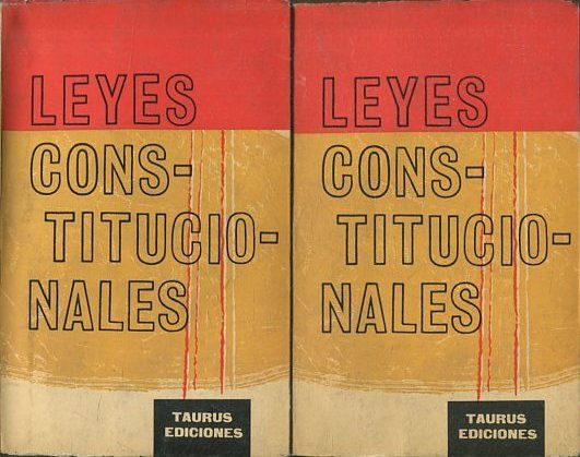 LEYES CONSTITUCIONALES