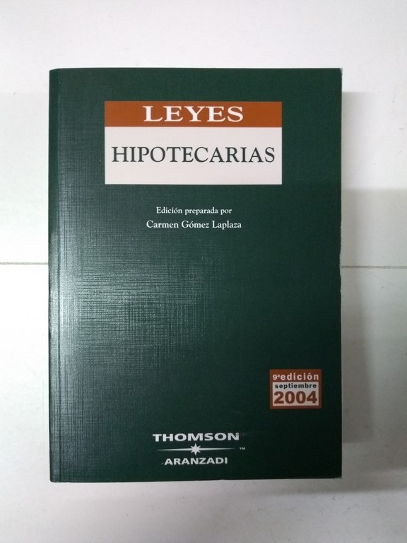 Leyes Hipotecarias